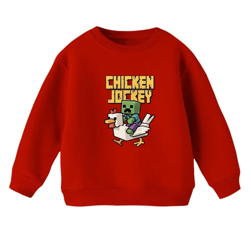 سویشرت بچگانه مدل ماینکرفت و مرغ 