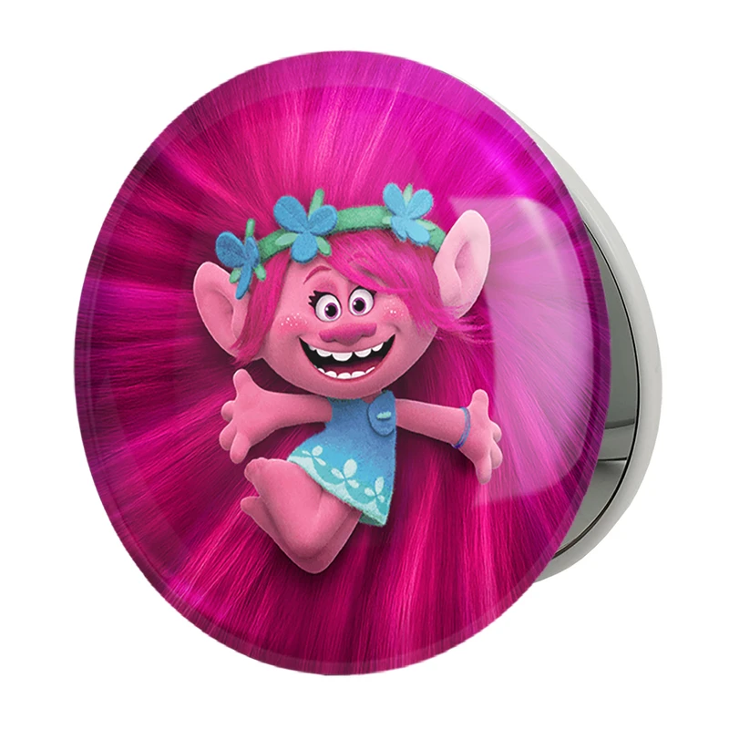 آینه جیبی خندالو طرح ترول ها Trolls مدل تاشو کد 4826 