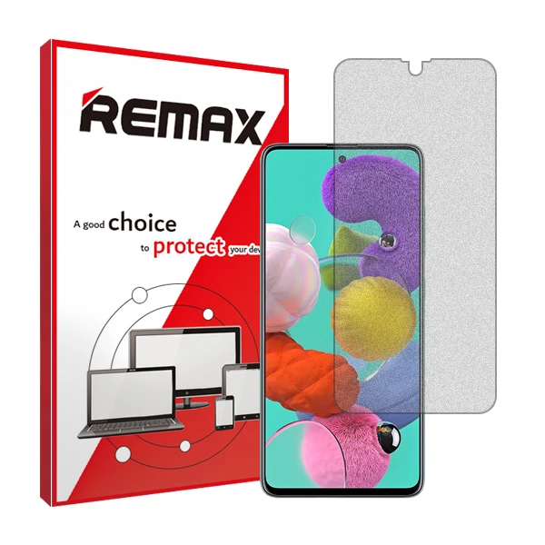 محافظ صفحه نمایش مات ریمکس مدل HyMTT مناسب برای گوشی موبایل سامسونگ Galaxy A51 