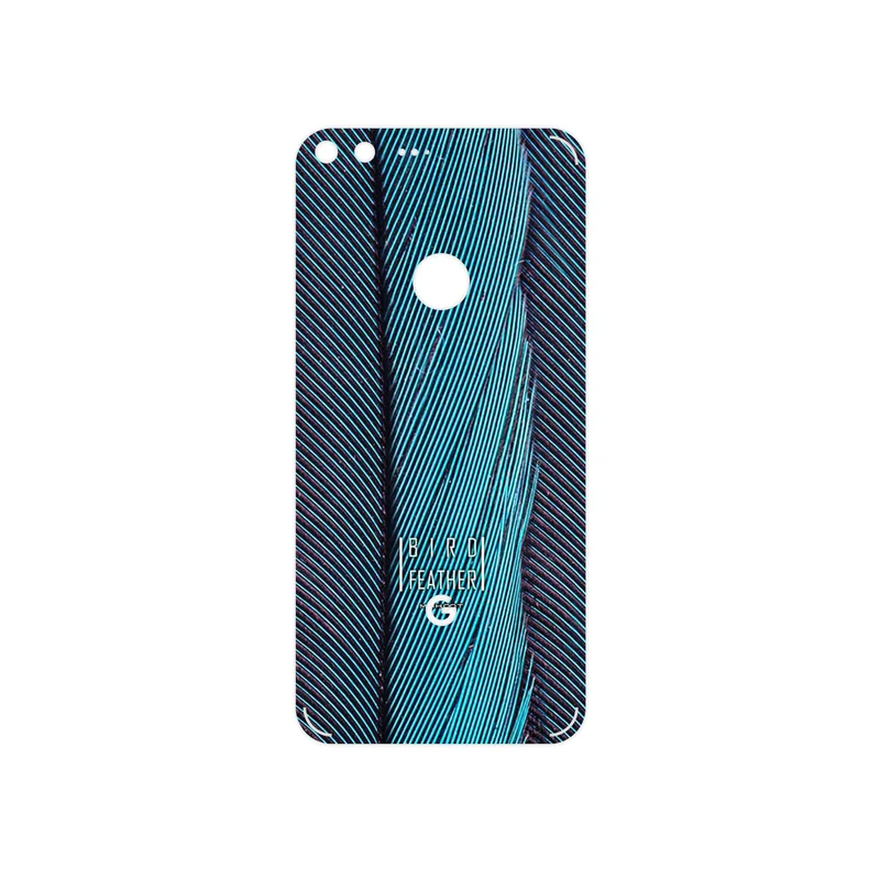 برچسب پوششی ماهوت مدل Turquoise feathers مناسب برای گوشی موبایل گوگل Pixel XL