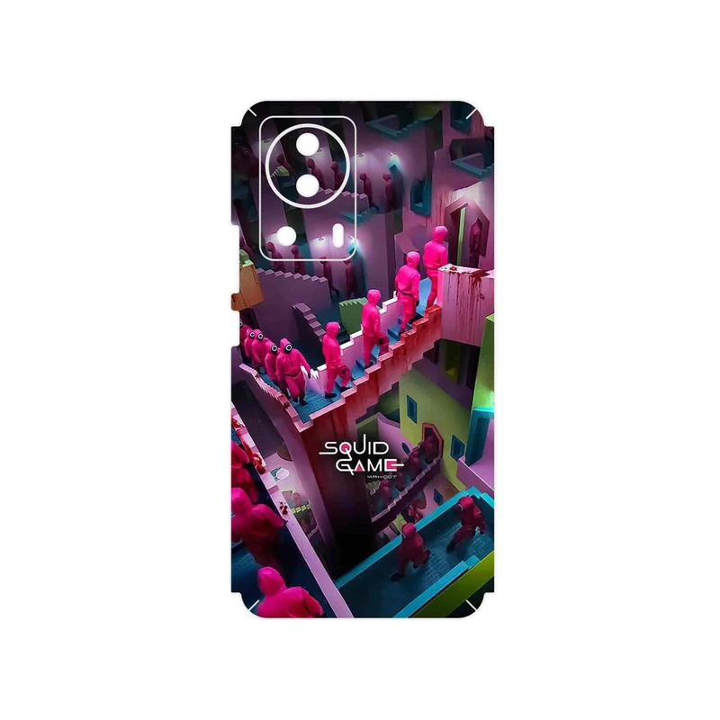 برچسب پوششی ماهوت مدل Squid Game مناسب برای گوشی موبایل شیائومی 13 Lite