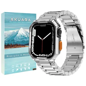 Akuara Band Model Hexa 3Bead Suitable for Apple Watch Series SE2022/SE2021 40mm with Cover