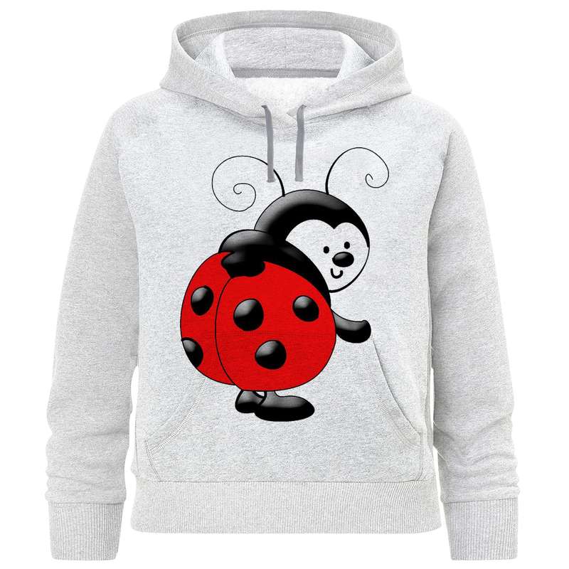 هودی دخترانه مدل کفشدوزک A257