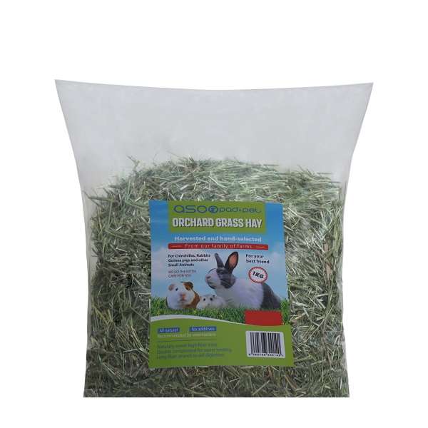 یونجه جوندگان آسو پت مدل Orchard وزن 1 کیلوگرم