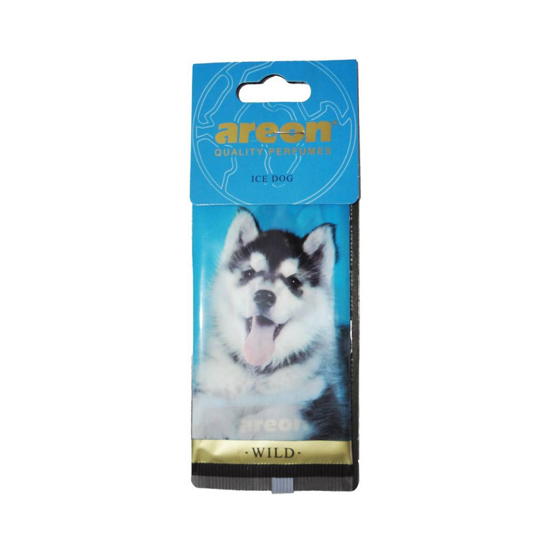 خوشبو كننده كارتي خودرو آرئون مدل Ice dog با رايحه Fresh Air