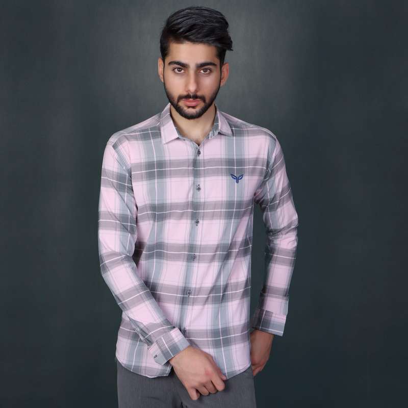 پیراهن آستین بلند مردانه پیکی پوش مدل M02541