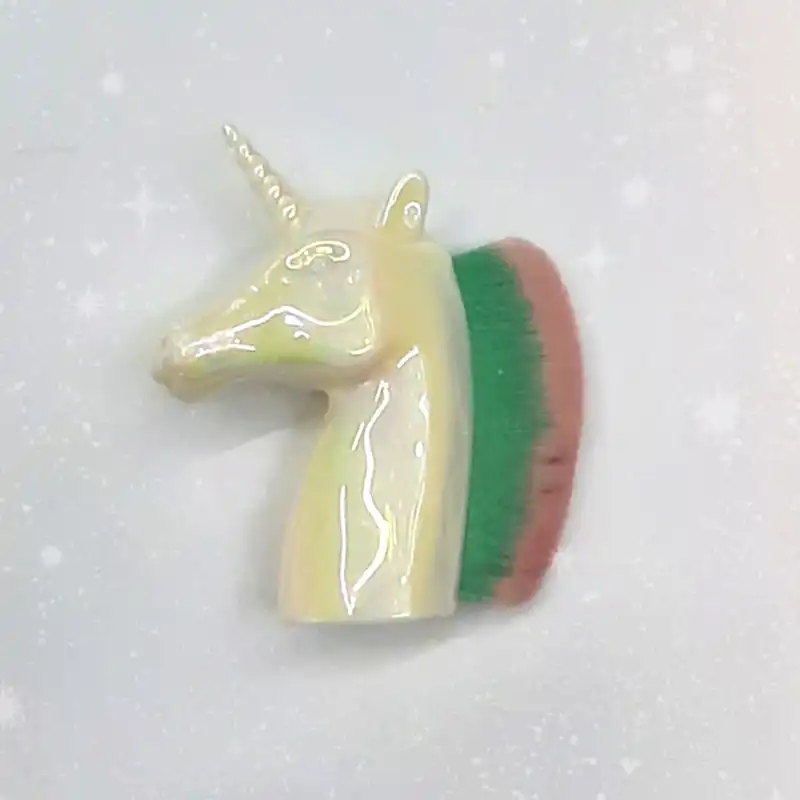 برس ناخن مدل یونیکورن کد Green01