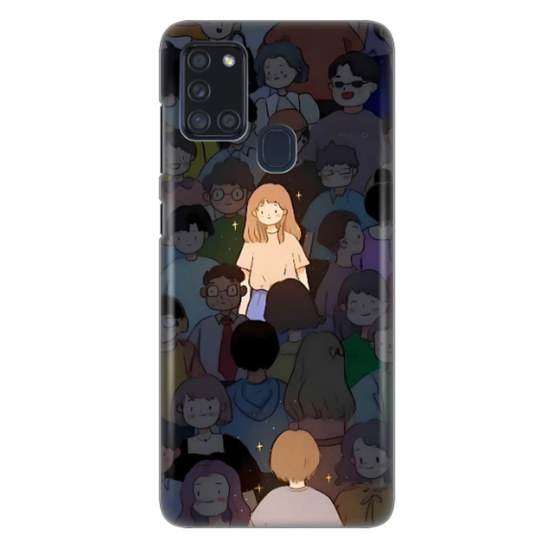 کاور طرح ست دخترونه کد DIMO-061 مناسب برای گوشی موبایل سامسونگ galaxy  A 21s