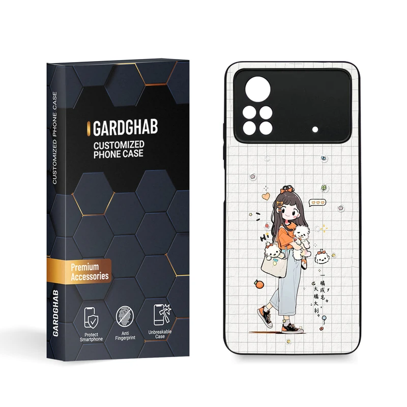 کاور گارد قاب مدل دخترانه مناسب برای گوشی موبایل شیائومی Poco X4 Pro