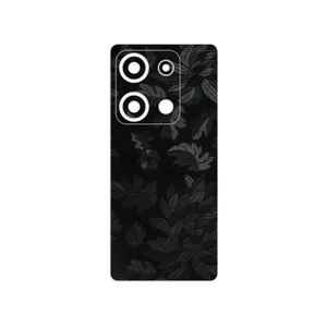 MAHOOT Black-Wildflower Cover Sticker for Xiaomi Redmi Note 14S