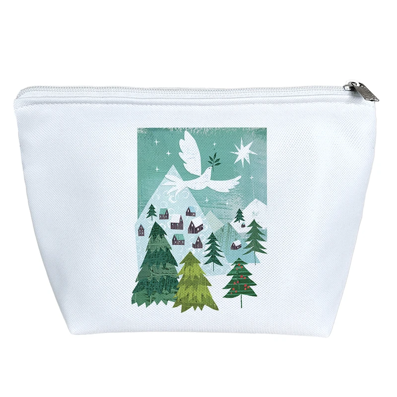 کیف لوازم آرایش دخترانه خندالو مدل پرنده صلح کد H1043