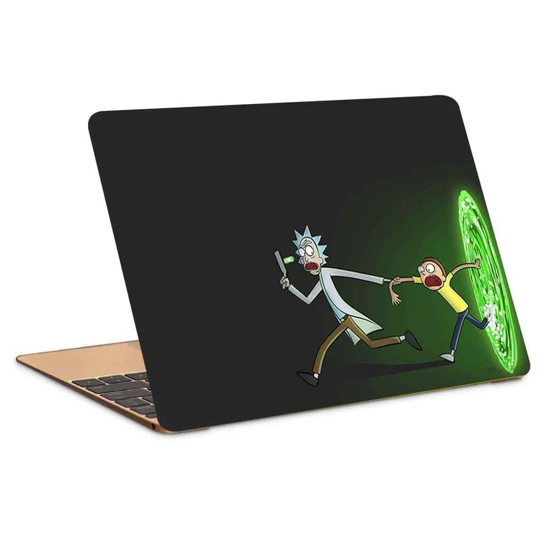 استیکر لپ تاپ طرح rick and morty 14کد c-785مناسب برای لپ تاپ 15.6 اینچ