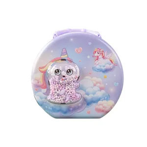 قلک مدل فلزی رمزدار طرح یونی کورن 