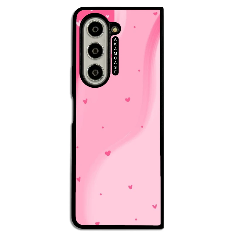 کاور آکام مدل AMC-WSGZFOLD5-PINK-1 مناسب برای گوشی موبایل سامسونگ Galaxy Z Fold 5