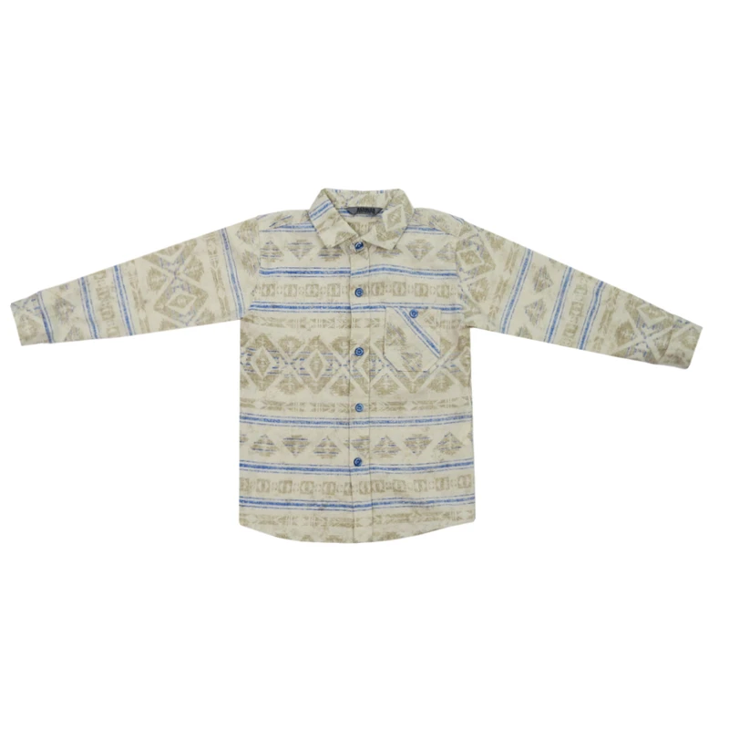 پیراهن پسرانه طرح گلیمی