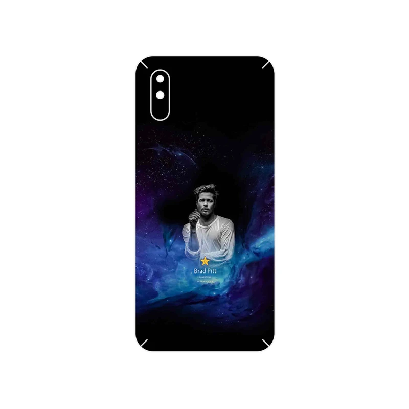 برچسب پوششی ماهوت مدل Brad Pitt مناسب برای گوشی موبایل آنر 9A