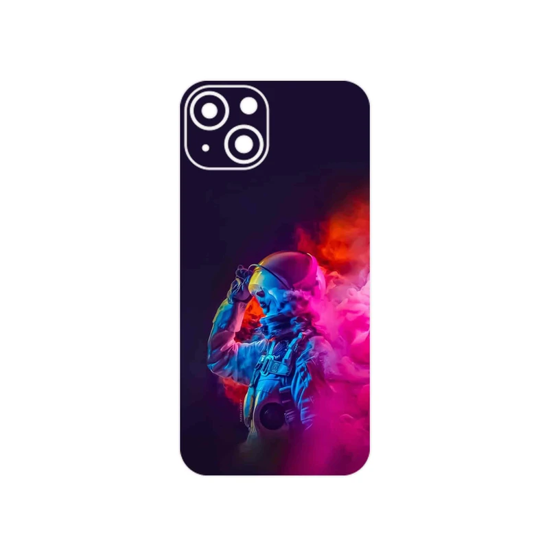 برچسب پوششی ماهوت مدل Smoke Rainbow Digital Art 1 مناسب برای گوشی موبایل اپل iPhone 13