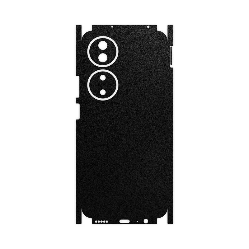 برچسب پوششی ماهوت مدل Black-Suede-FullSkin مناسب برای گوشی موبایل آنر X7b