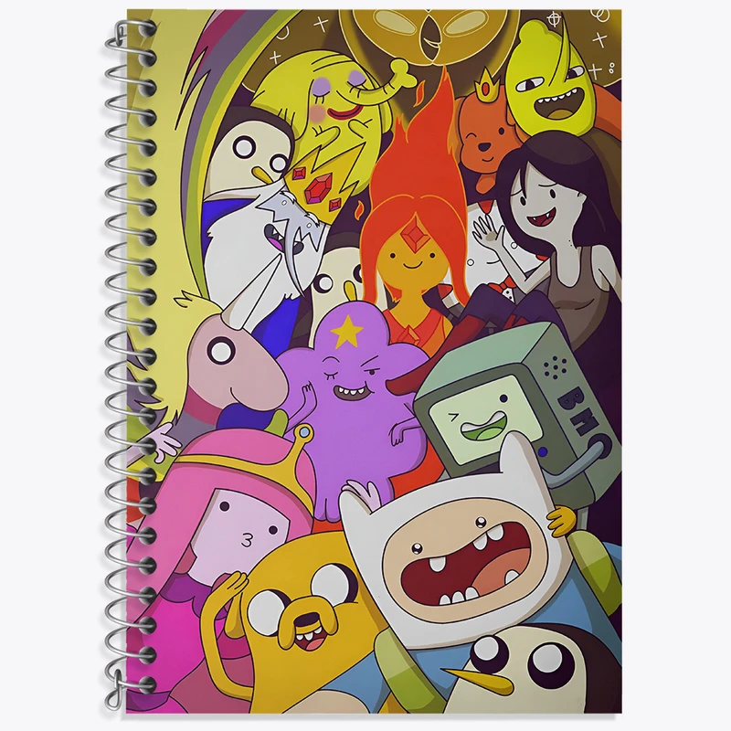 دفتر نت موسیقی 50 برگ خندالو طرح وقت ماجراجویی (Adventure Time) کد N4463
