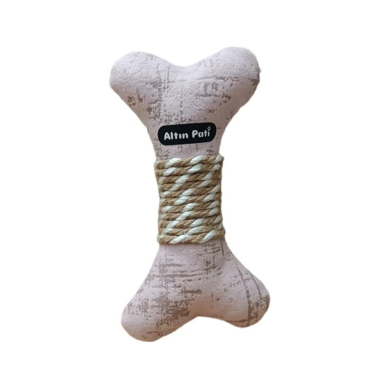 اسباب بازی گربه آلتین پاتی مدل استخوان کتنیپ دار کد 03