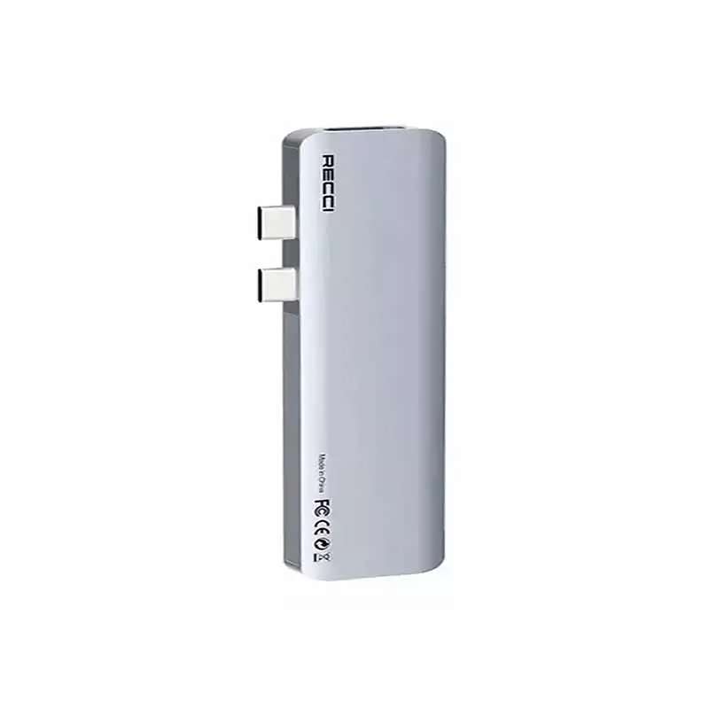 هاب 7 پوت USB-C رسی مدل RH08 هاب 7 پوت USB-C رسی مدل RH08