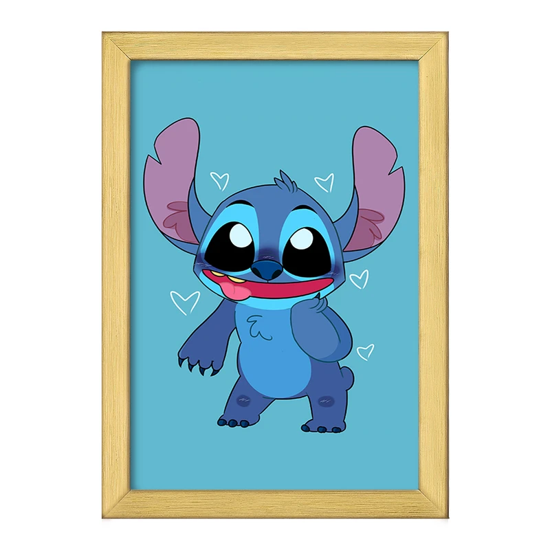 تابلو خندالو طرح استیچ (Stitch) کد 37190