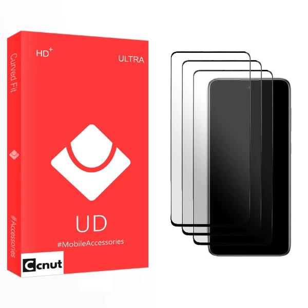 محافظ صفحه نمایش سرامیکی کوکونات مدل UD Ultra NEW مناسب برای گوشی موبایل سامسونگ Galaxy A73 5G بسته سه عددی