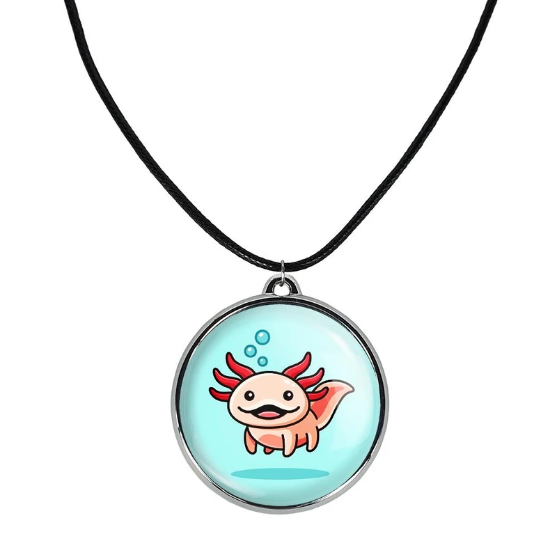 گردنبند خندالو مدل حیوانات آبزی ماهی اکسولوتل کد 2815528156