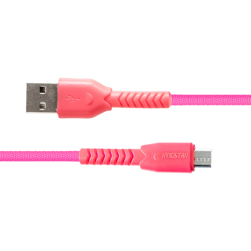 کابل تبدیل USB به microUSB کینگ استار مدل K106A طول 1 متر
