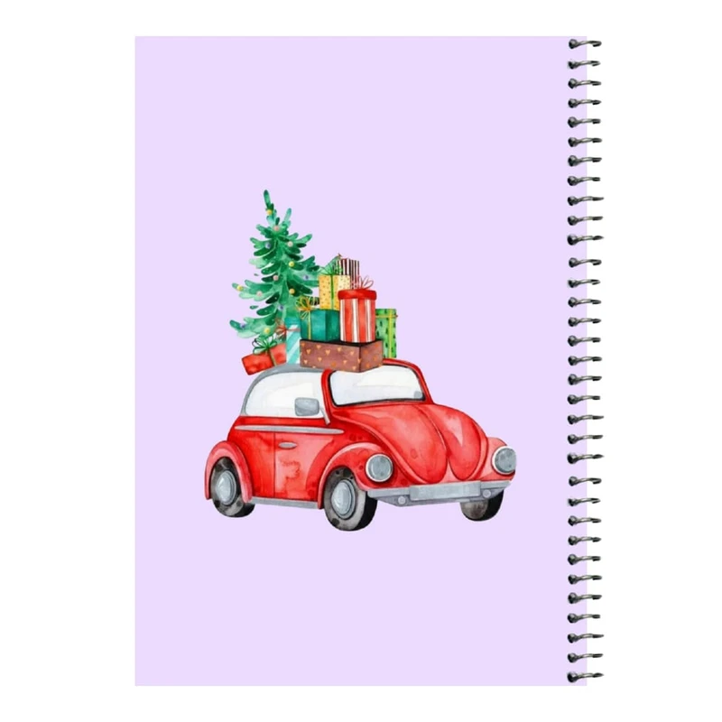 دفتر مشق 80 برگ اس جی مدل ماه و انار   