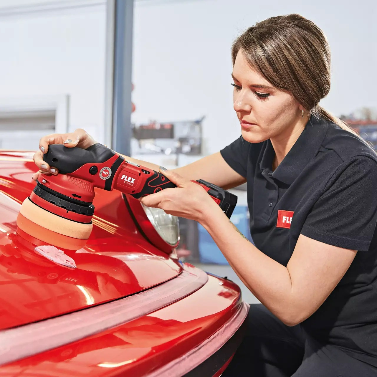 دستگاه پولیش فلکس مدل XCE 8 125 18.0-EC/5.0 Set