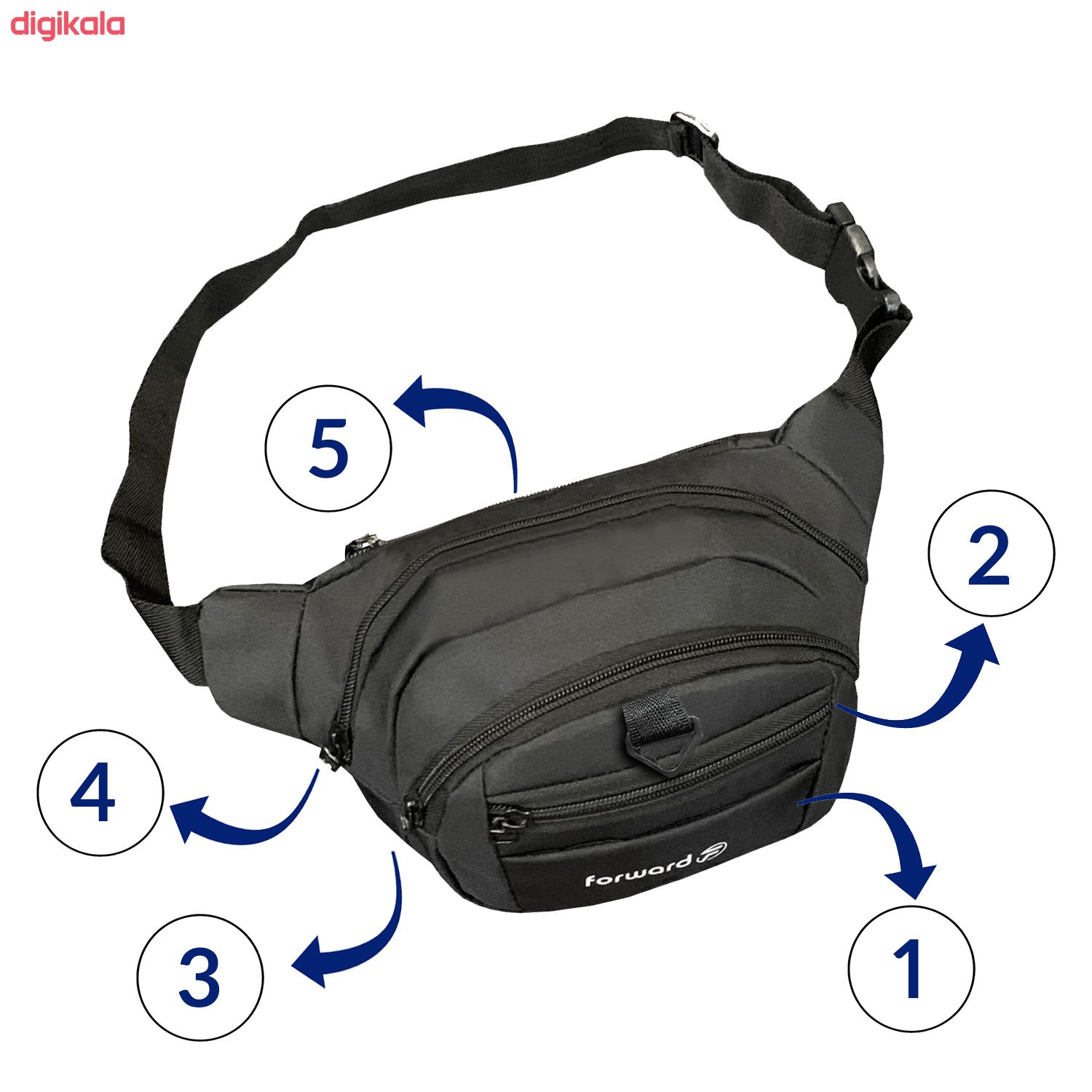 کیف کمری فوروارد مدل FCLT0202 main 1 1