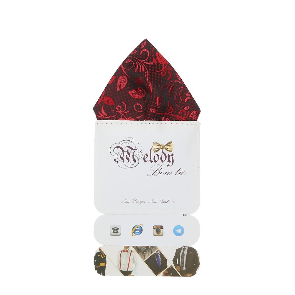 دستمال جیب مردانه ملودی مدل PS5102MSErd