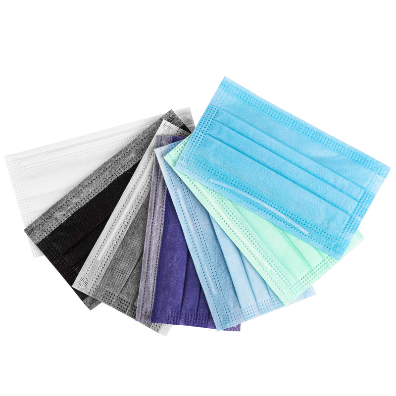 ماسک تنفسی دیباسان مدل MixColor03 بسته 50 عددی