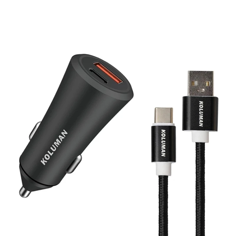 شارژر فندکی 20 وات کلومن مدل KC-C03