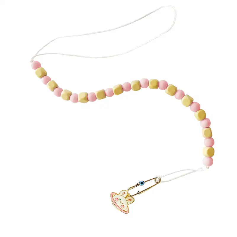 زنجیر پستانک مدل خرگوش و چشم نظر