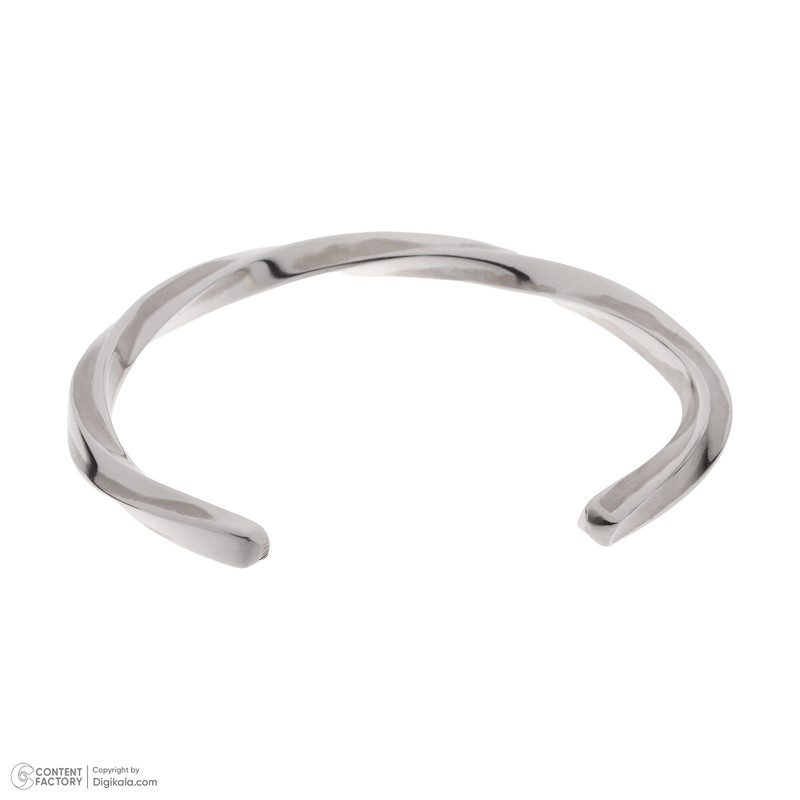 دستنبد نقره زنانه هو جولری مدل بنگل کد H58