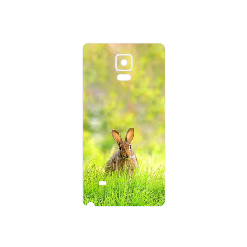 برچسب پوششی ماهوت مدل Rabbit مناسب برای گوشی موبایل سامسونگ Galaxy Note 4