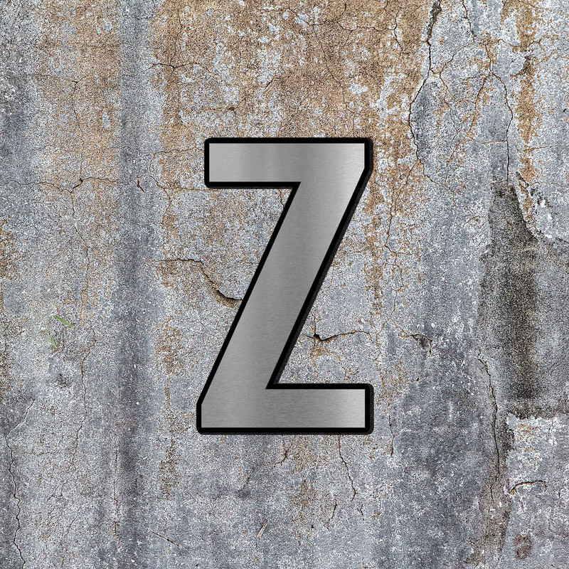 تابلو راهنما آژنگ طرح حروف انگلیسی کدZS-404