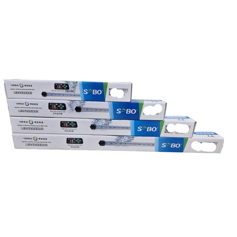 لامپ ال ای دی آکواریوم سوبو طرح چند رنگ مدل کنترل دار کد T4-280AN