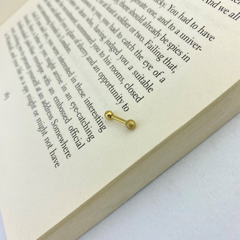 پیرسینگ گوش زنانه ژوپینگ مدل گوی توپی کد P4139