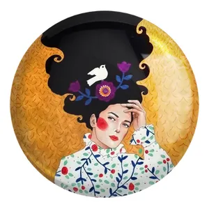 پیکسل خندالو طرح دخترونه کد 6135 مدل بزرگ