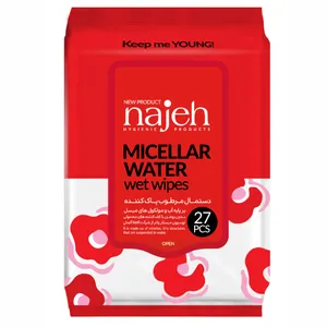 دستمال مرطوب ناژه مدل Micellar Water بسته 27 عددی