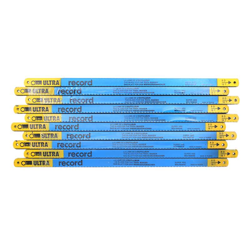 تیغ اره آهن بر اولترا مدل Record مجموعه 100 عددی تیغ اره آهن بر اولترا مدل Record مجموعه 100 عددی
