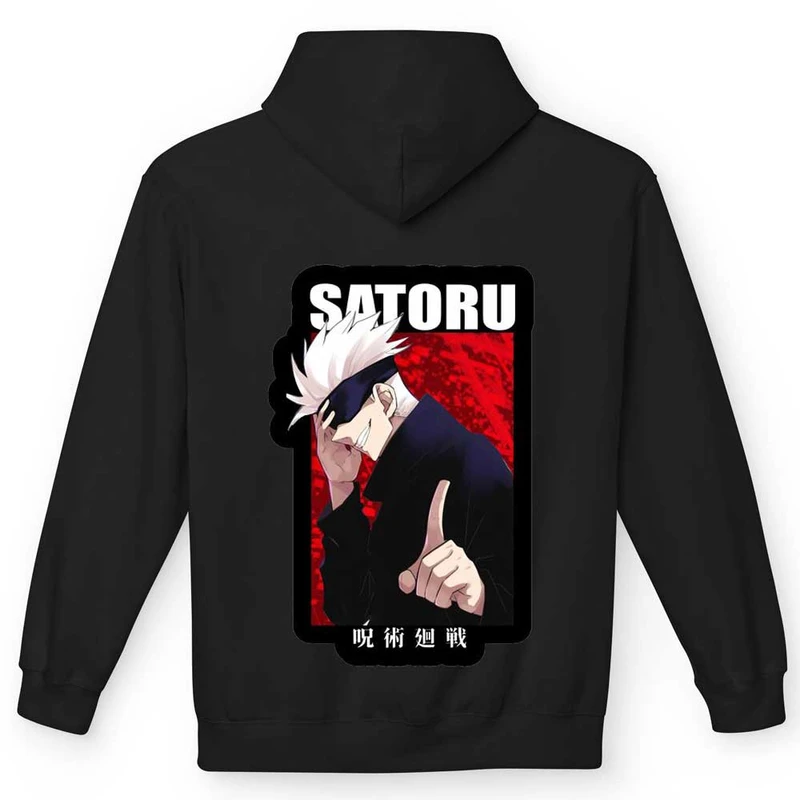 هودی مردانه مدل زیبای گوجو ساتورو کد 2-452