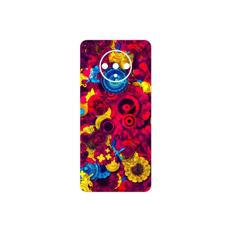 برچسب پوششی ماهوت مدل Vector Flower Garden Digital Art مناسب برای گوشی موبایل وان پلاس 7T