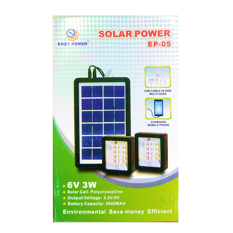 پنل خورشیدی ایزی پاور مدل EP-05 6V 3WATT