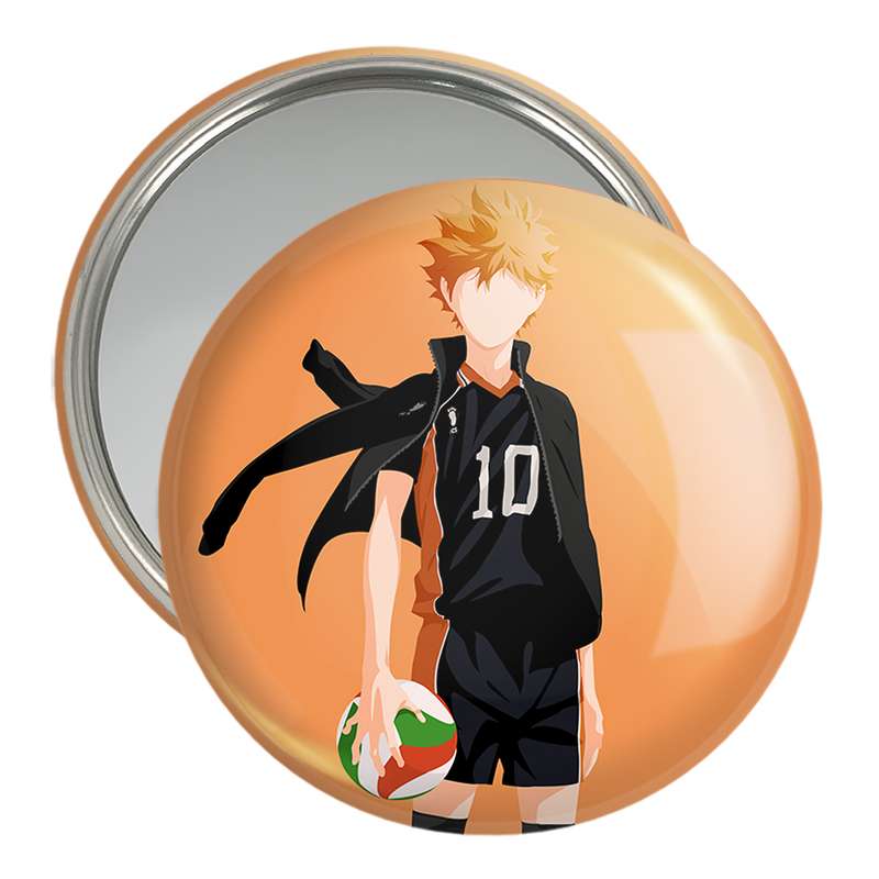 آینه جیبی خندالو مدل هیناتا شویو انیمه هایکیو Haikyu کد 17780 آینه جیبی خندالو مدل هیناتا شویو انیمه هایکیو Haikyu کد 17780