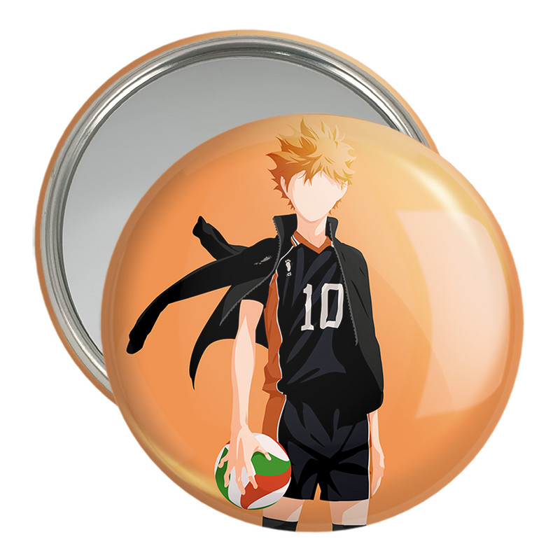 آینه جیبی خندالو مدل هیناتا شویو انیمه هایکیو Haikyu کد 17780 آینه جیبی خندالو مدل هیناتا شویو انیمه هایکیو Haikyu کد 17780