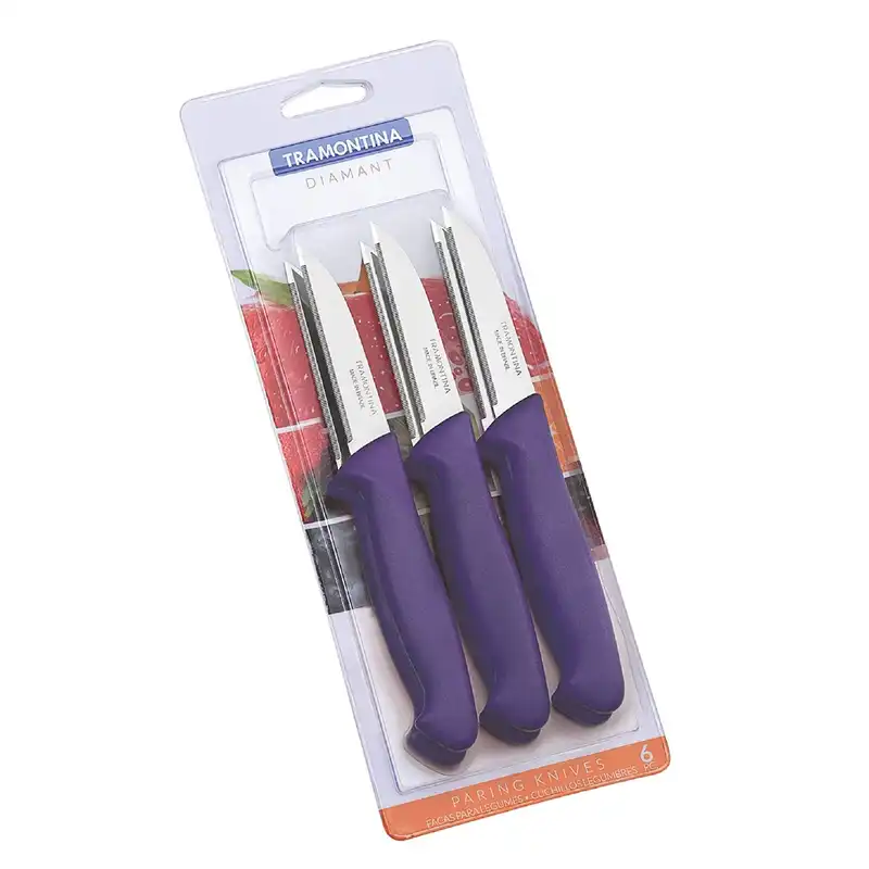 کارد میوه خوری اره ای ترامونتینا بسته 6 عددی مدل دیامونت